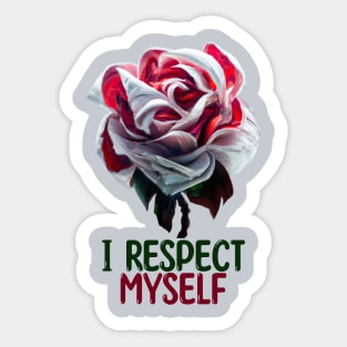 I Respect Myself, Self-Love Sticker